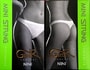 Dámská tanga Mini string Nini bílé