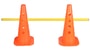 sada na přeskoky HS 2x kužel (46 cm) + tyč (100 cm)