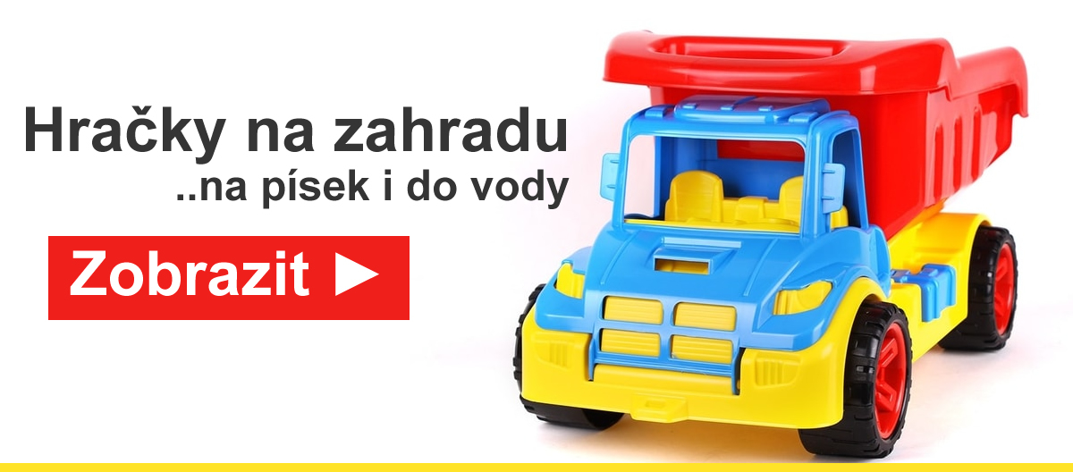 HRAČKY DO VODY NA PÍSEK NA ZAHRADU