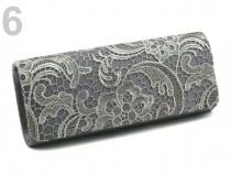 Kabelka - psaníčko 10-12x26cm s krajkou (1 ks)